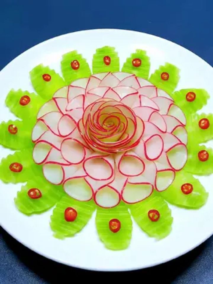 摆盘好看的素菜(摆盘好看的素菜怎么做) 摆盘好看的素菜(摆盘好看的素菜怎么做)