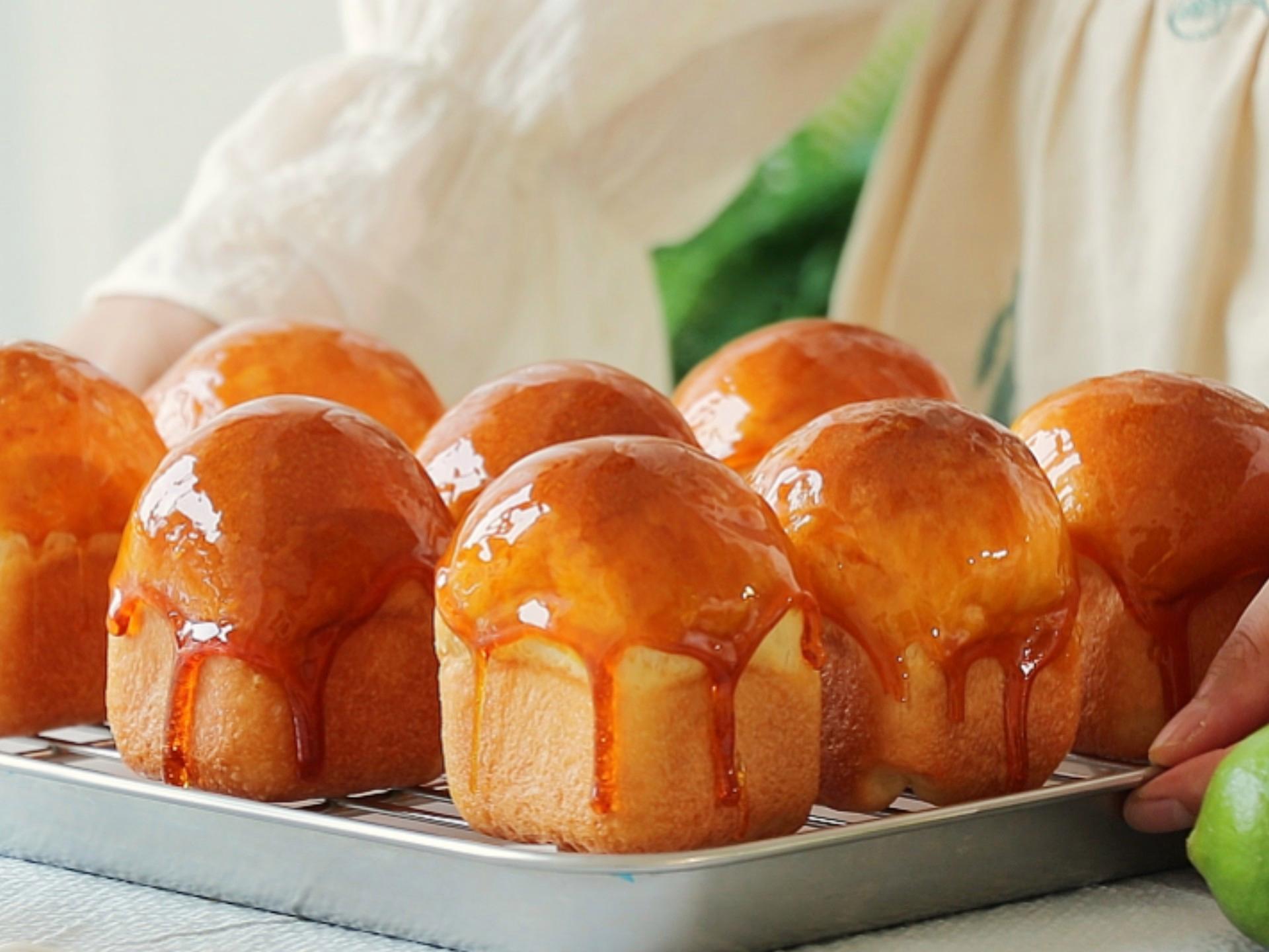 早餐爆浆面包(爆浆面包做法)