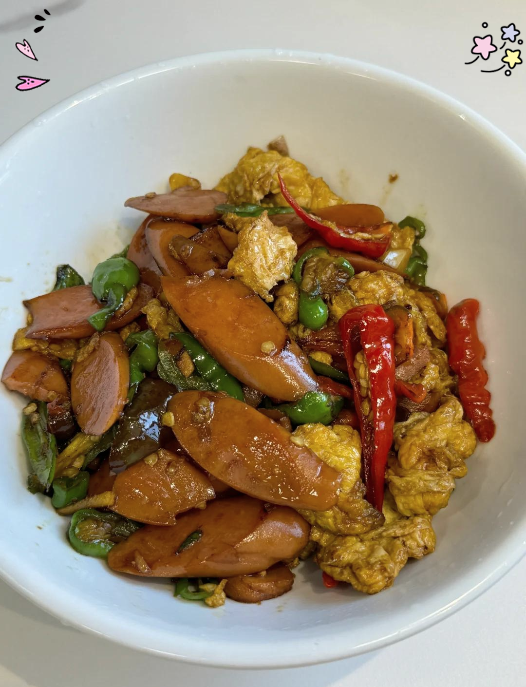 鸡蛋炒肠家常做法(鸡蛋炒肠家常做法窍门)