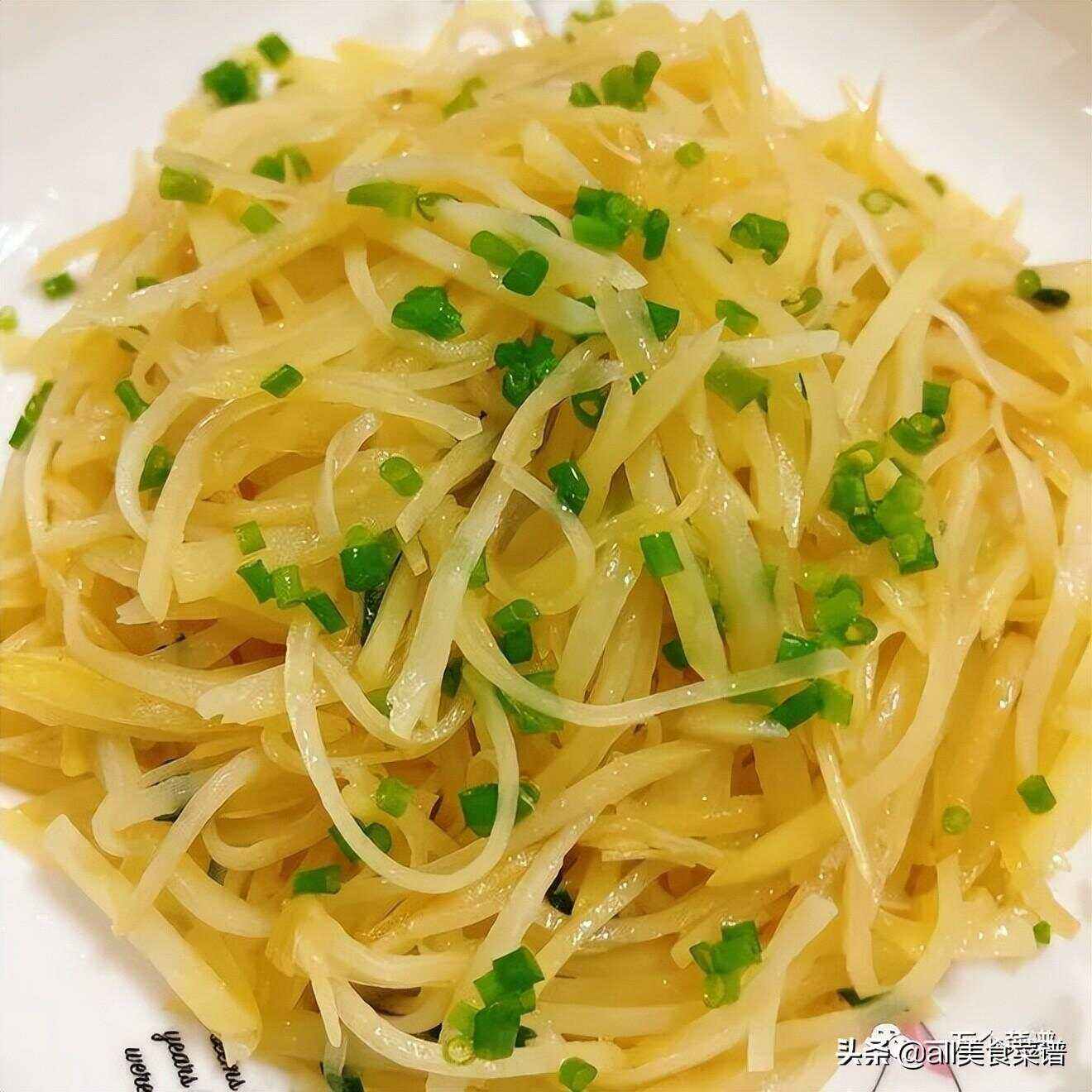 土豆丝土豆素菜(土豆丝菜的做法窍门) 土豆丝土豆素菜(土豆丝菜的做法窍门)