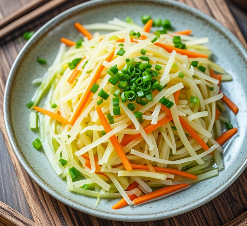 土豆丝土豆素菜(土豆丝菜的做法窍门) 土豆丝土豆素菜(土豆丝菜的做法窍门)