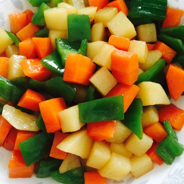 素菜炒三样(三素菜怎怎么炒好吃) 素菜炒三样(三素菜怎怎么炒好吃)