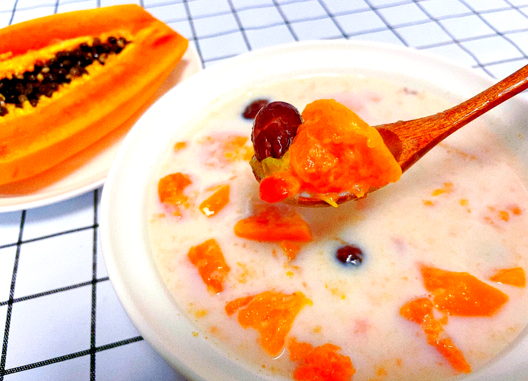 木瓜减脂早餐(木瓜减肥吃法)