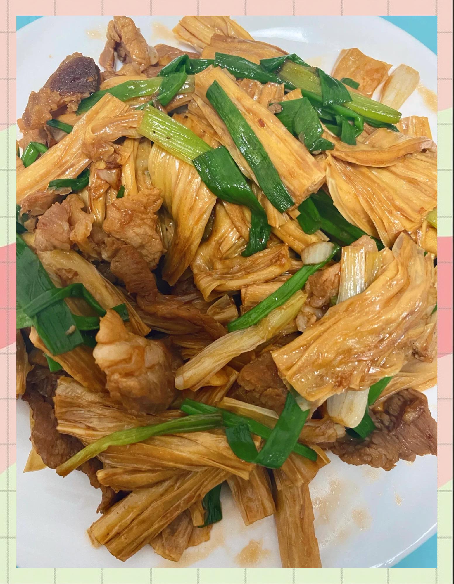 炒腐竹的家常做法(辣椒炒腐竹的家常做法) 炒腐竹的家常做法(辣椒炒腐竹的家常做法)