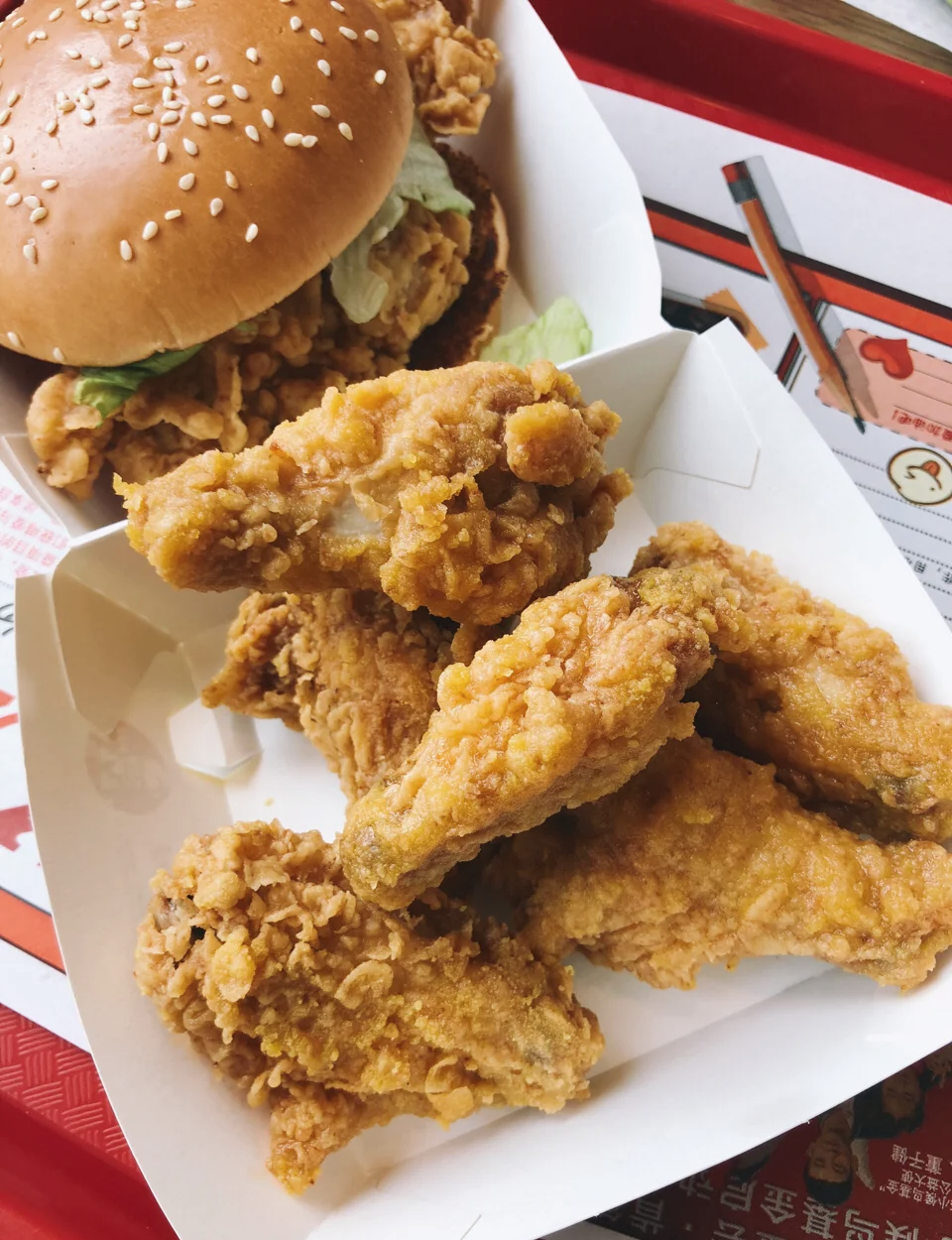 KFC早餐有鸡翅(kfc的鸡翅)