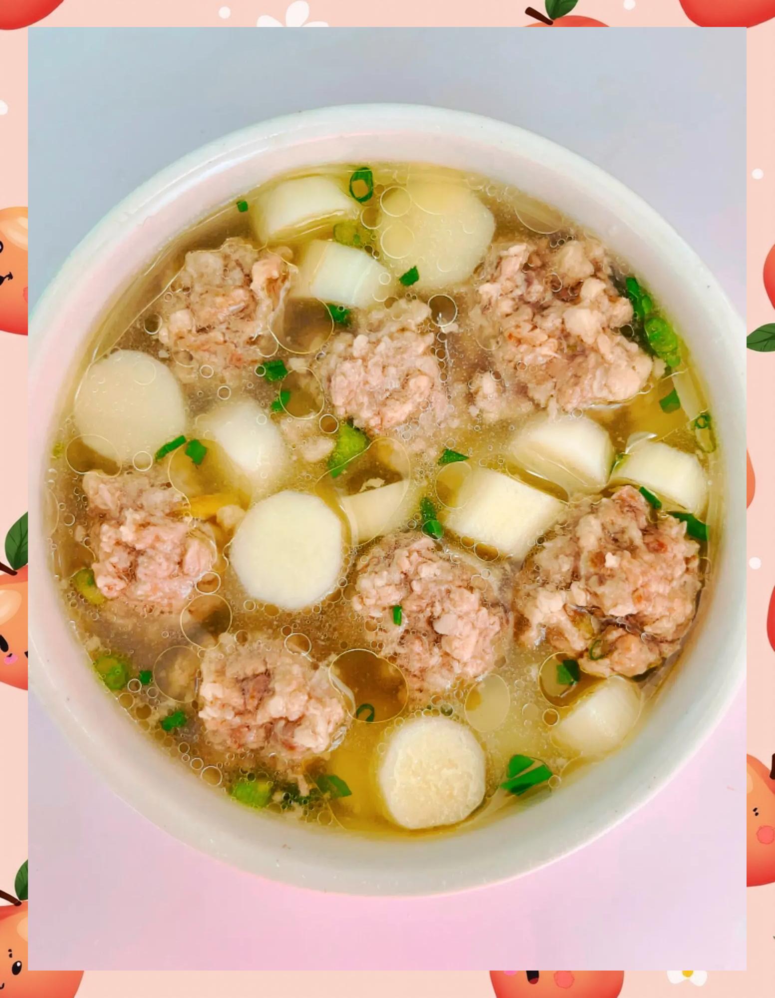 素菜丸子汤(素菜丸子汤的家常做法)