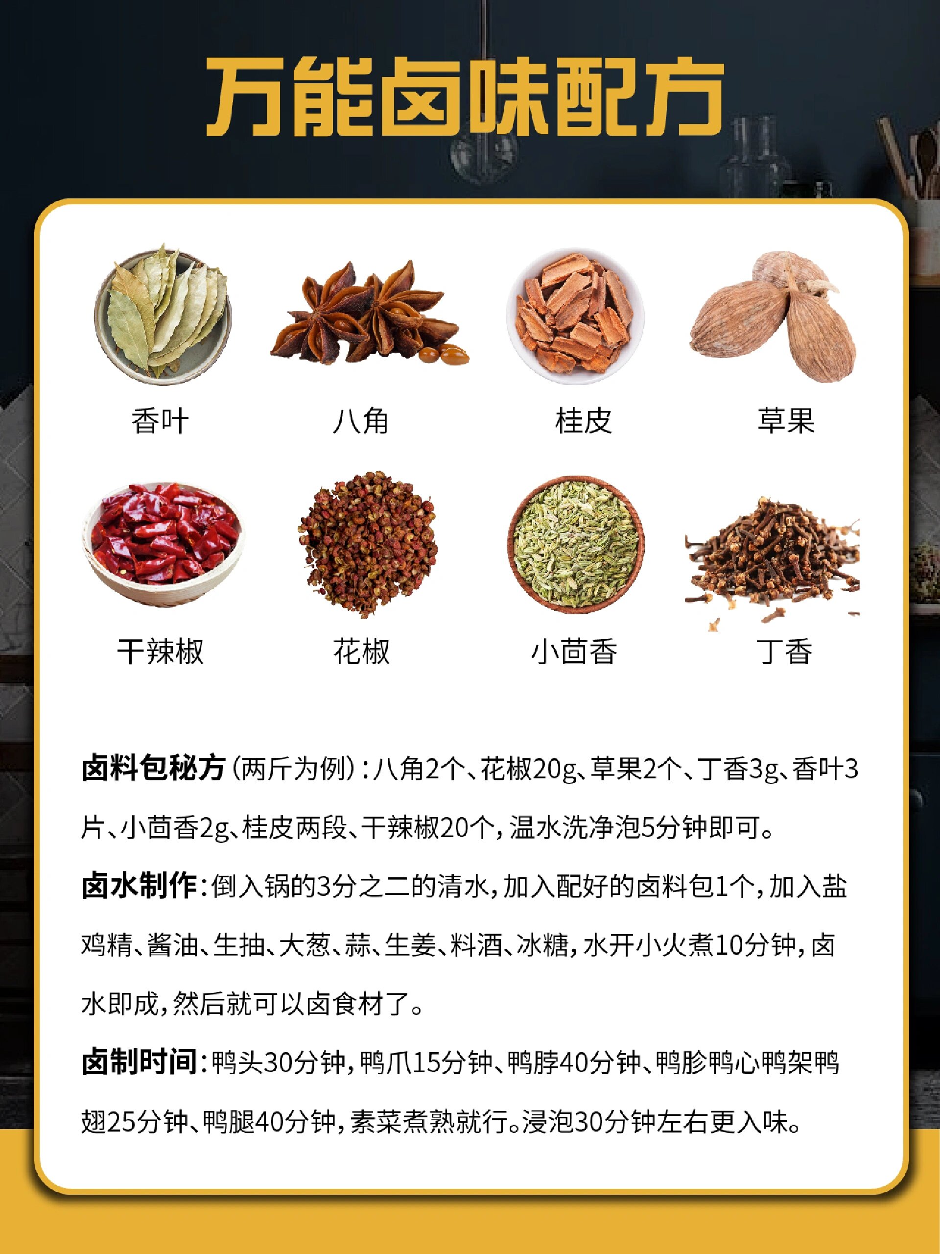 辣卤素菜的配方(辣卤素菜的配方大全)