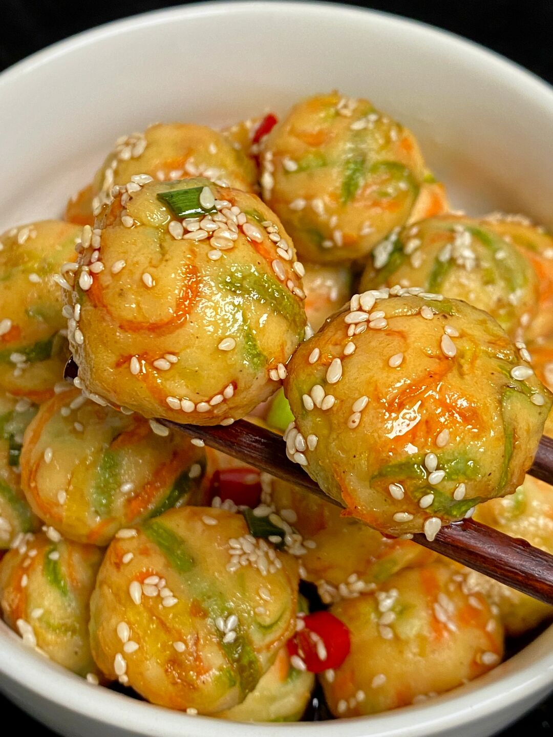 不用油炸的素菜丸子(不油炸丸子的做法) 不用油炸的素菜丸子(不油炸丸子的做法)