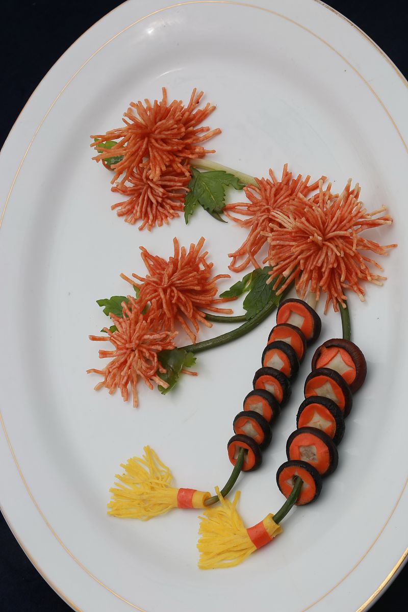 凉菜盘饰图片(凉菜盘子装饰图片) 凉菜盘饰图片(凉菜盘子装饰图片)