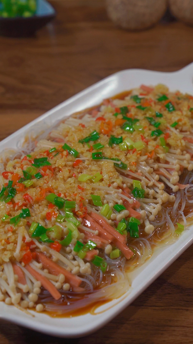 蒸素菜拼盘图片(各种蒸素菜的做法)