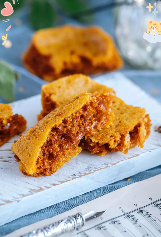 儿时小吃蜂窝饼(蜂窝烙饼)