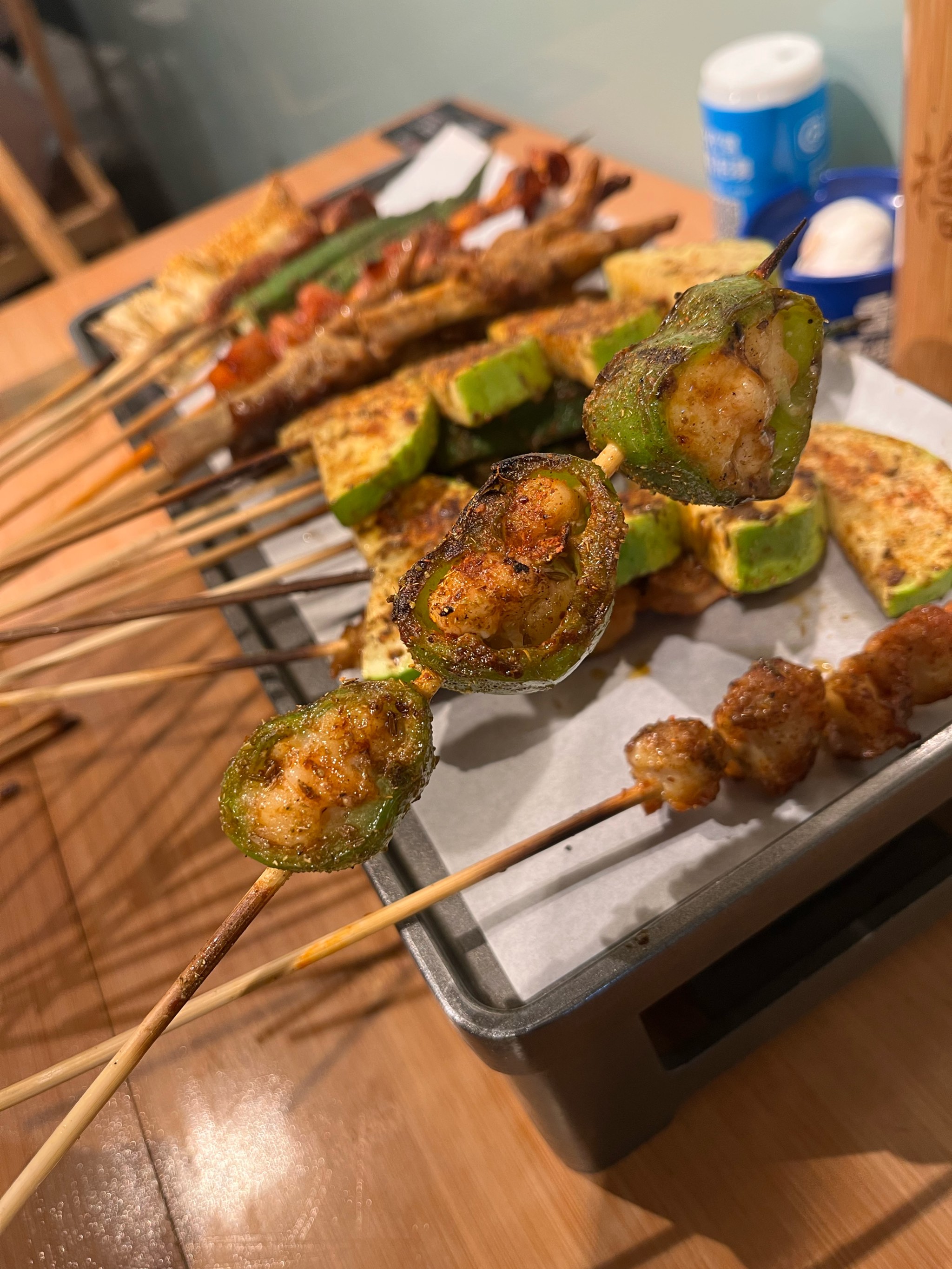 烤肉素菜图片大全(烤肉素的都有啥)