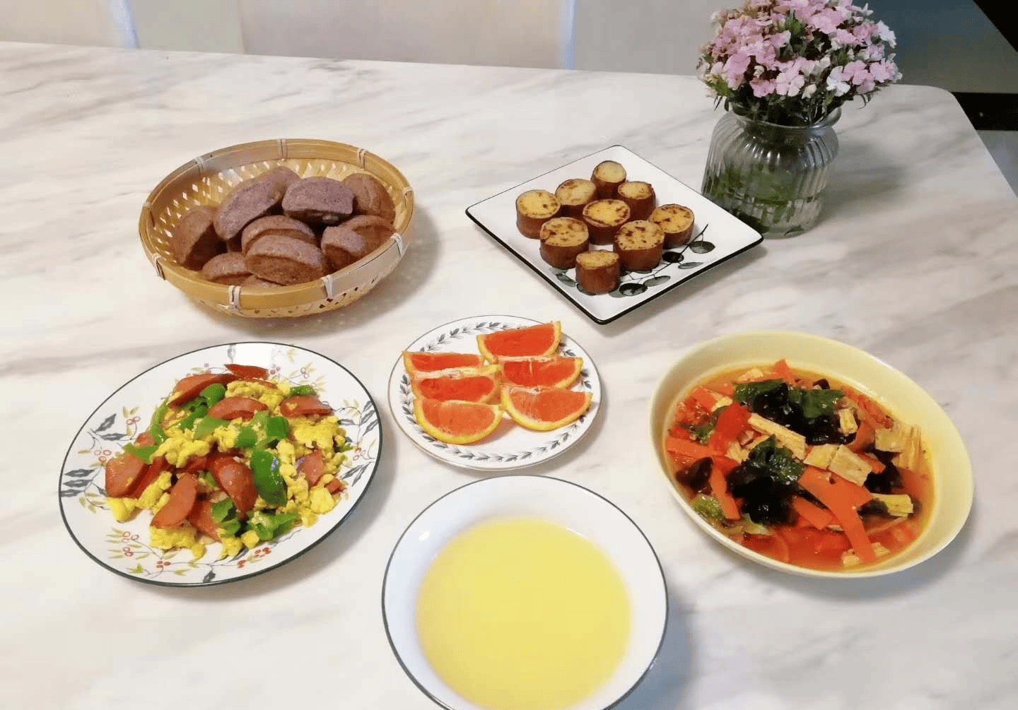 中西早餐花样搭配(中西早餐花样搭配一周不重样) 中西早餐花样搭配(中西早餐花样搭配一周不重样)