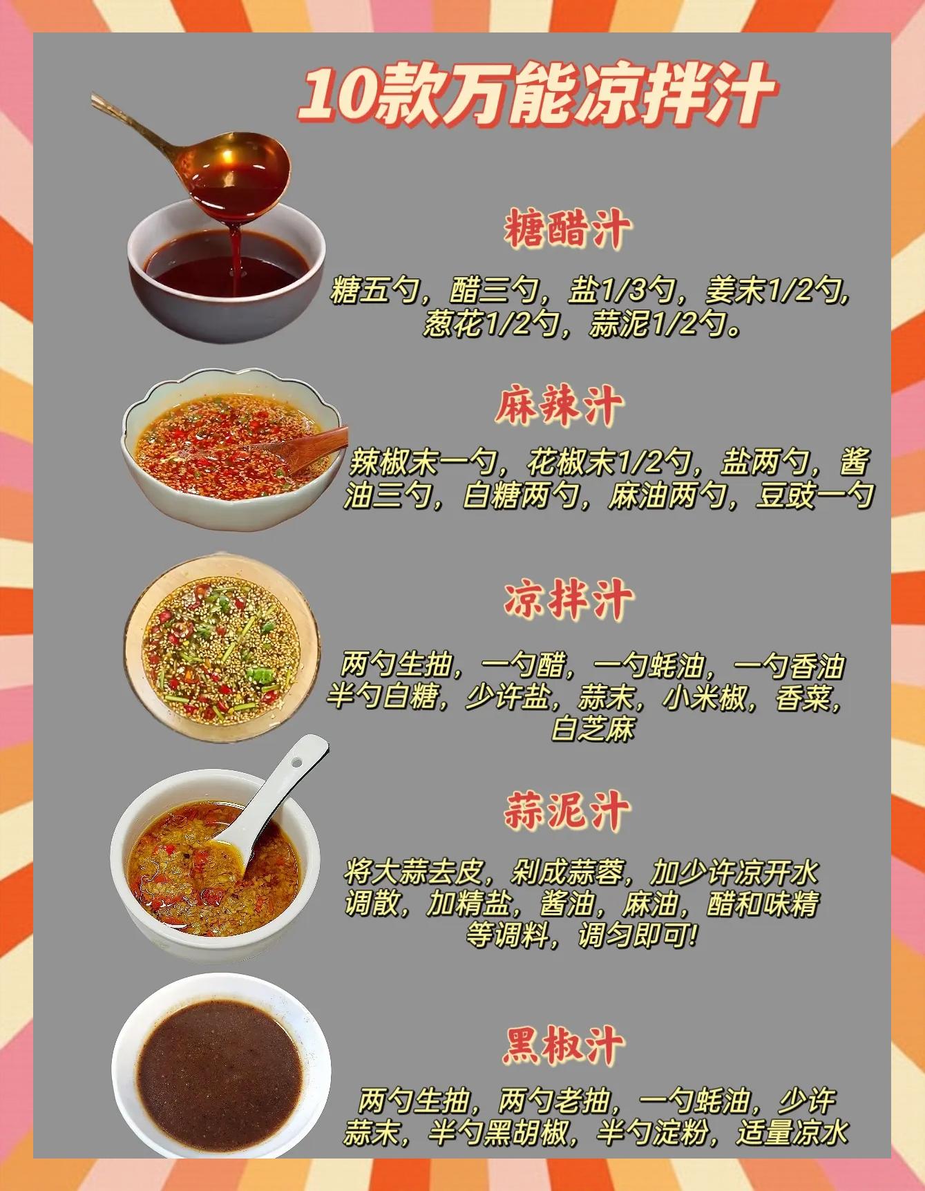 凉菜调料的比例(凉菜调料怎么调好吃) 凉菜调料的比例(凉菜调料怎么调好吃)