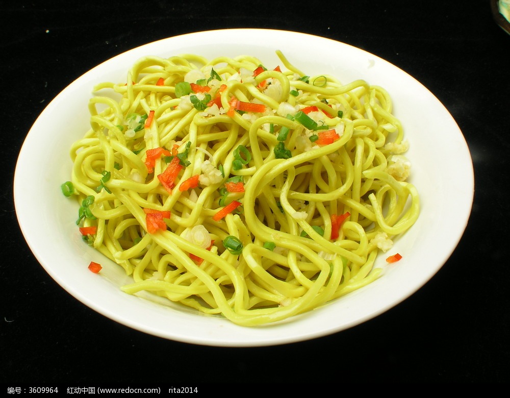 素菜凉面(素菜拌面)