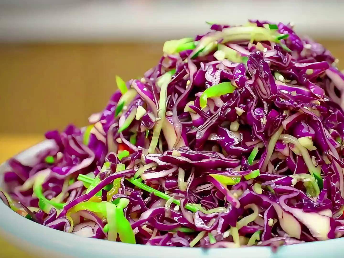 紫干兰怎么拌凉菜(紫干兰怎么炒)