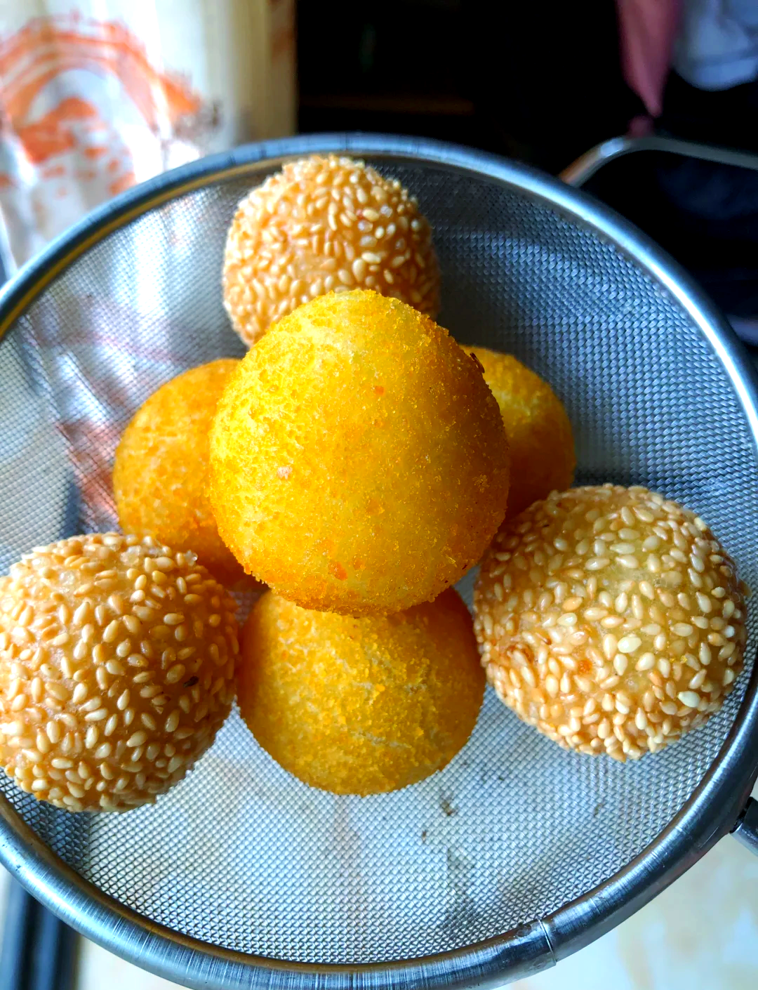 家常炸地瓜丸(炸地瓜丸怎么做好吃)