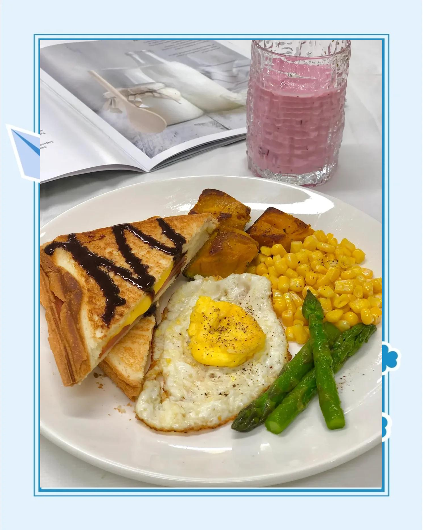 懒人早餐图片(真实一点早餐照片)