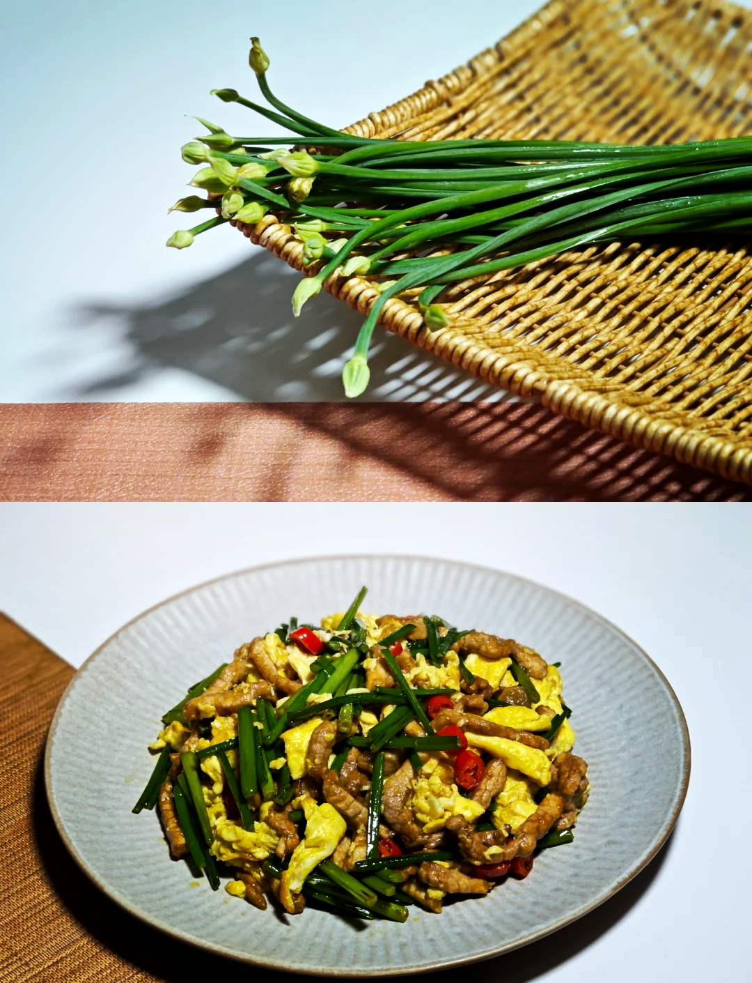 韭苔可以跟什么素菜炒(韭苔可以跟什么素菜炒着吃)