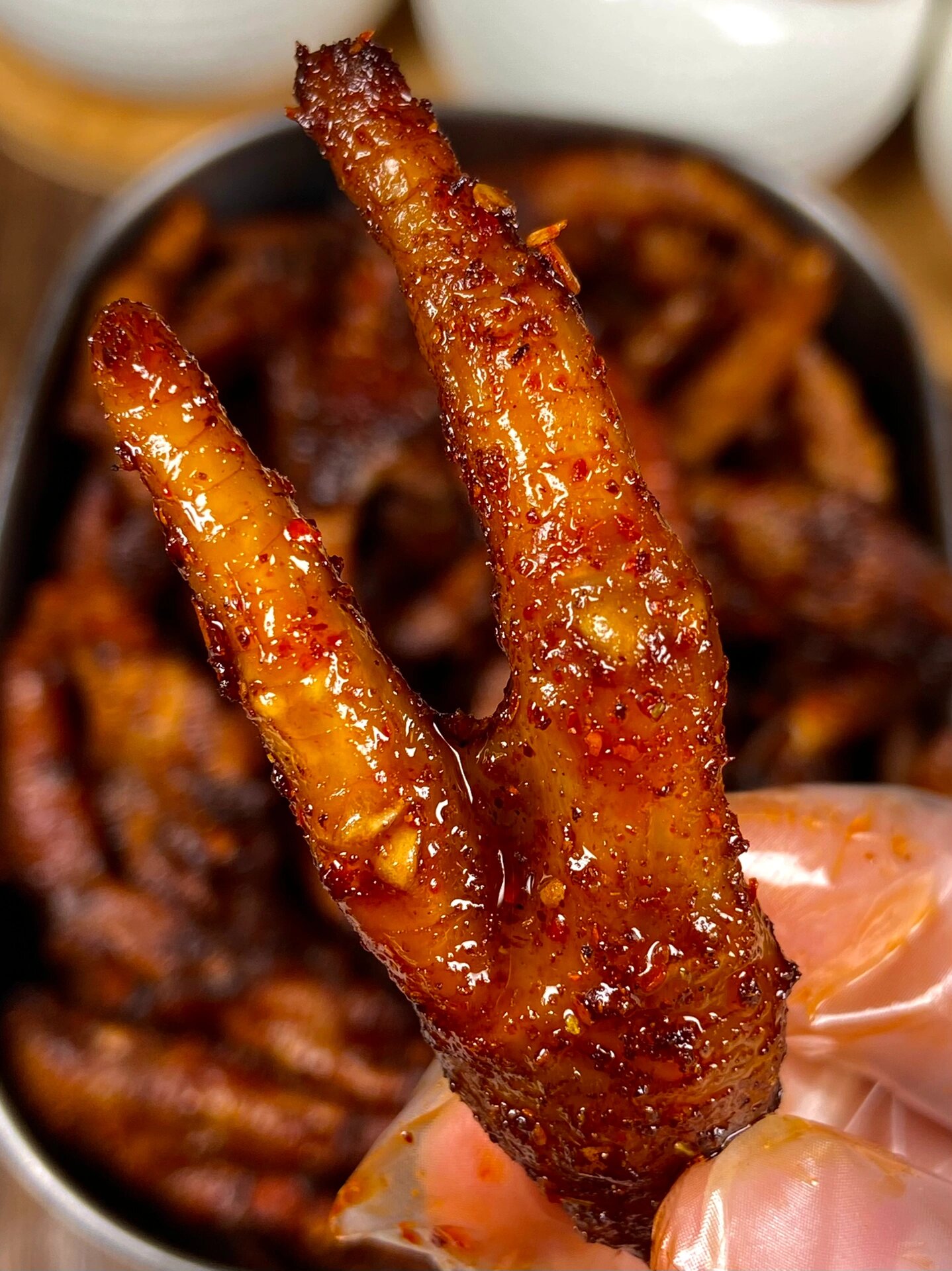 小吃香辣鸡爪(香辣鸡爪的配料) 小吃香辣鸡爪(香辣鸡爪的配料)