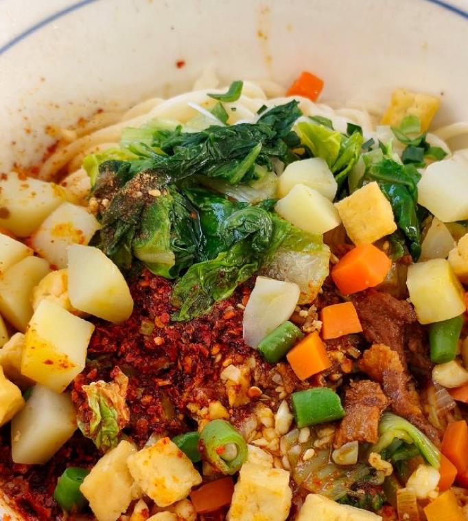 面条素菜绍子(面条子菜怎么做)