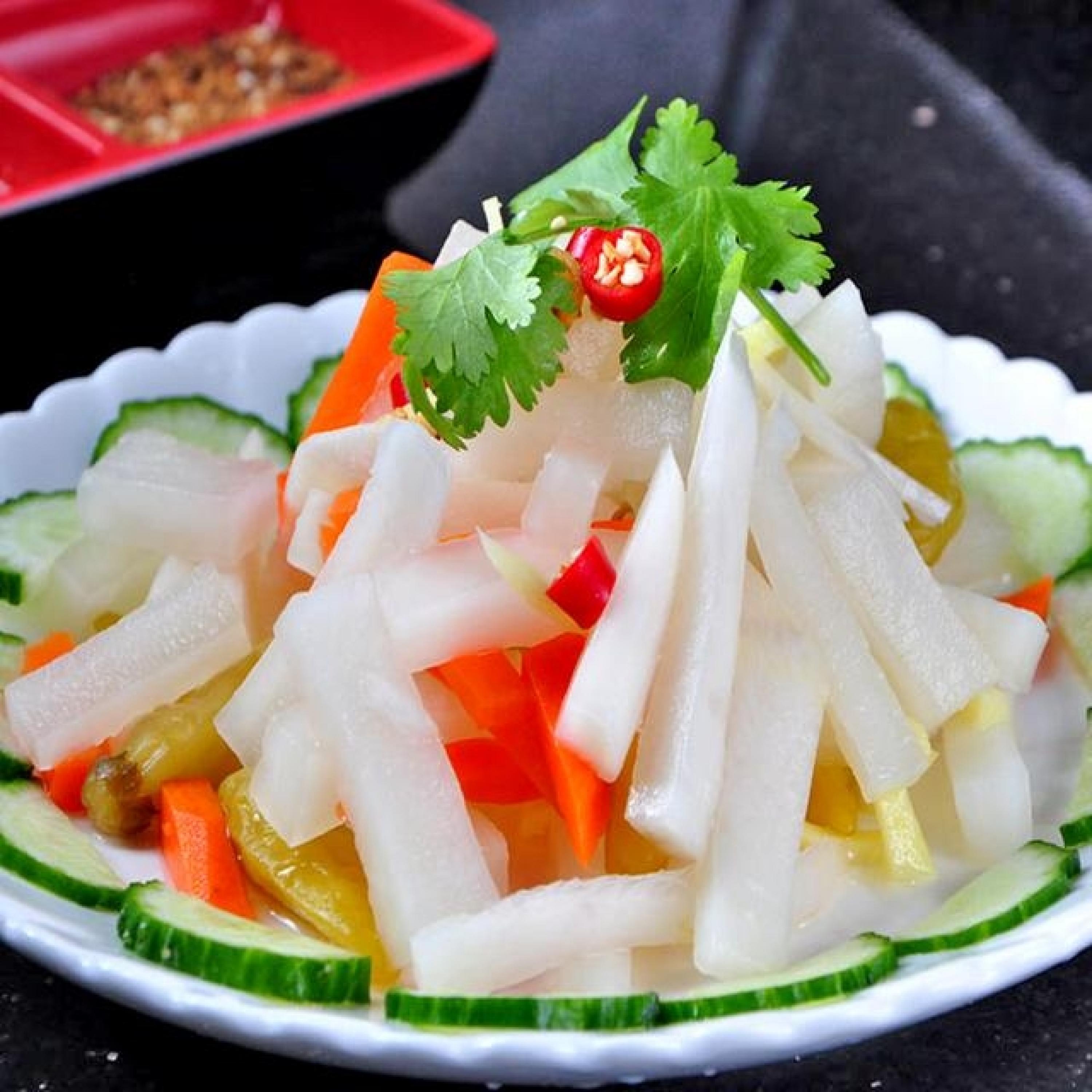 红白萝卜凉菜(红白萝卜丝凉拌方法) 红白萝卜凉菜(红白萝卜丝凉拌方法)