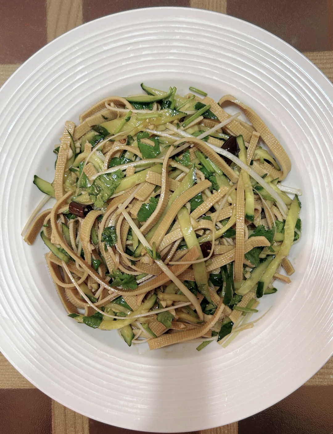 韩国豆腐丝凉菜(韩国豆腐料理)