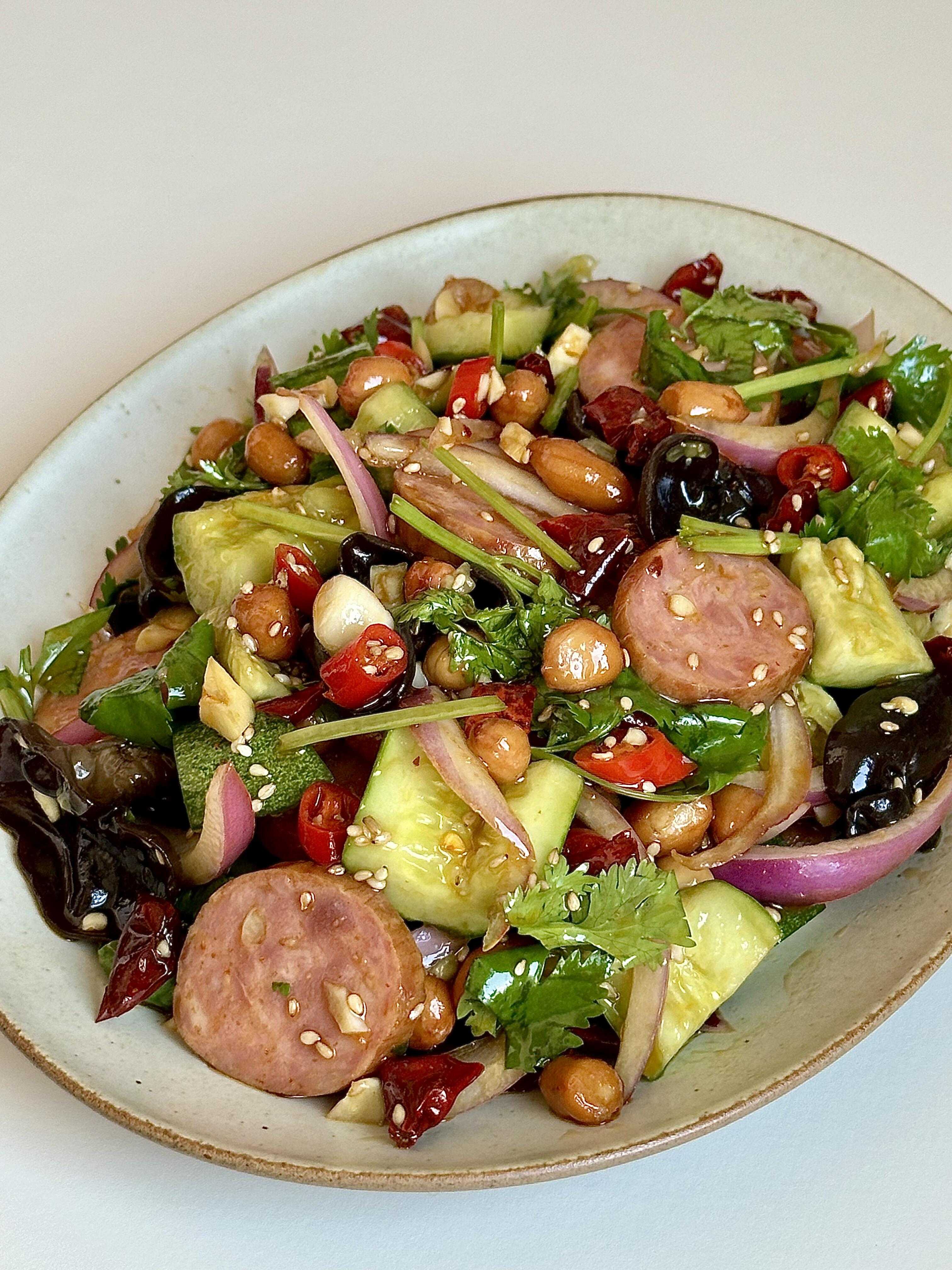 火腿大葱凉菜(火腿炒大葱) 火腿大葱凉菜(火腿炒大葱)