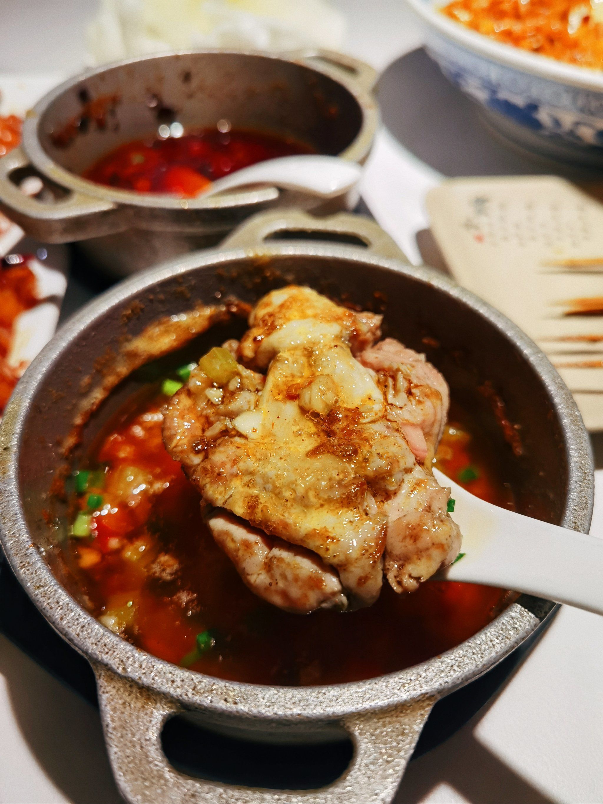 特色麻辣脑花(香辣脑花的做法) 特色麻辣脑花(香辣脑花的做法)