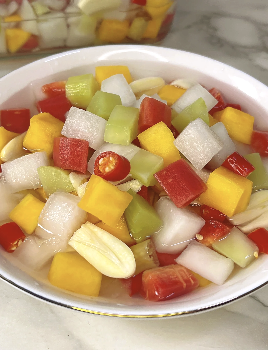 白菜红萝卜拌凉菜(白菜胡萝卜凉拌菜)