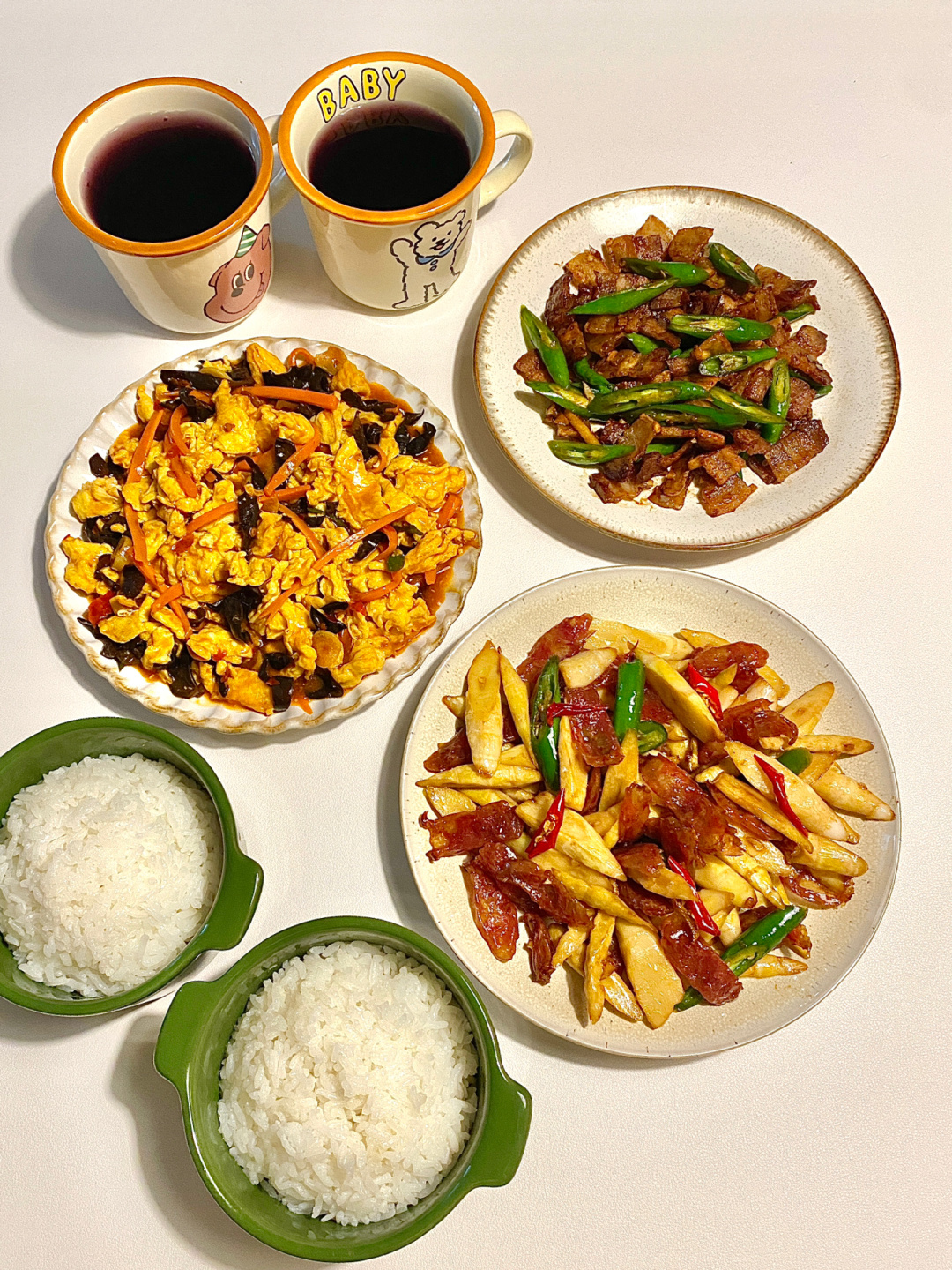 米饭配菜家常菜图(米饭配菜的做法大全) 米饭配菜家常菜图(米饭配菜的做法大全)