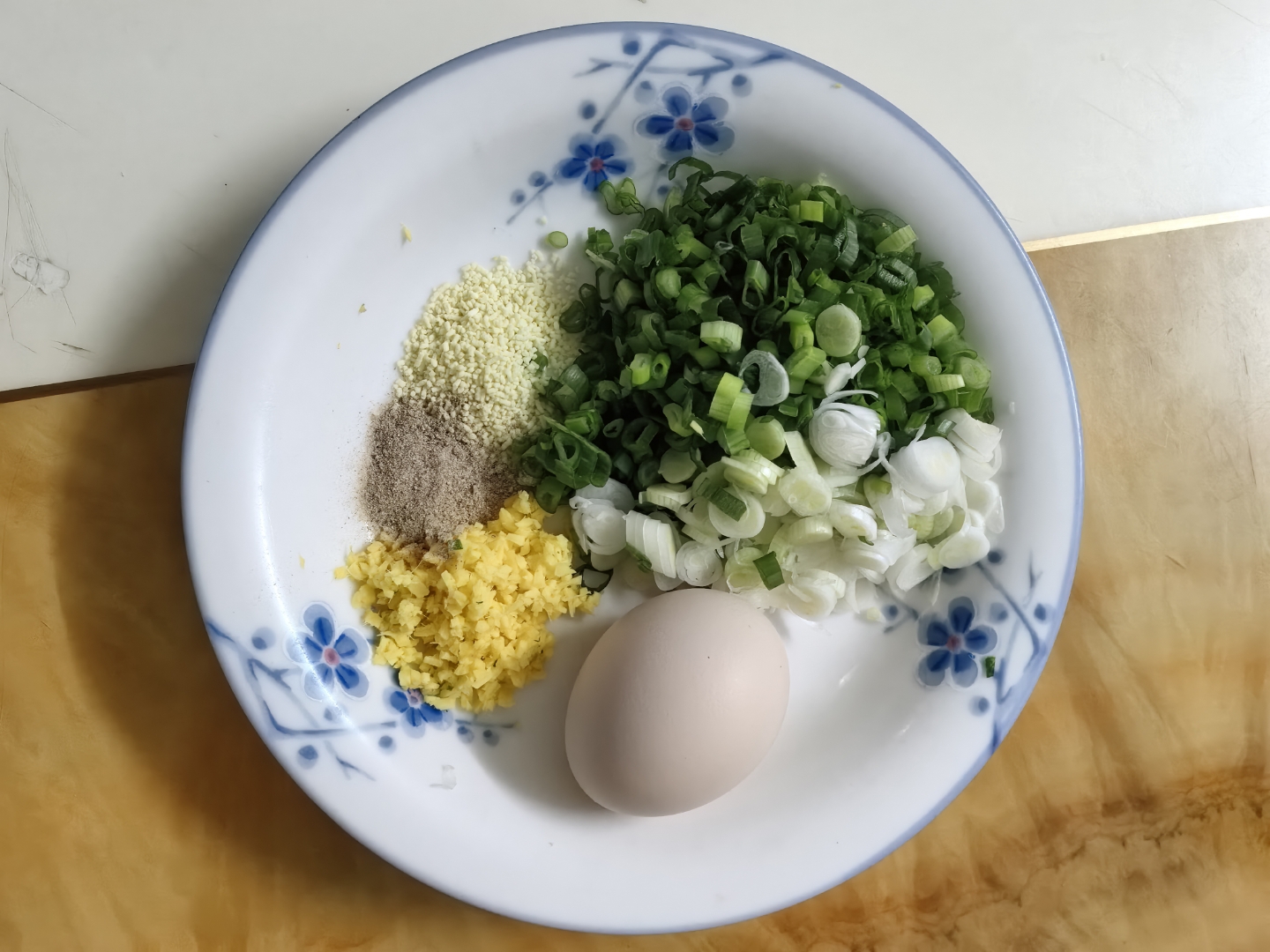 素菜小葱馅怎么调(小葱素包子馅的配方)