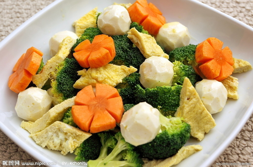 萝卜素菜造型(创意萝卜菜)