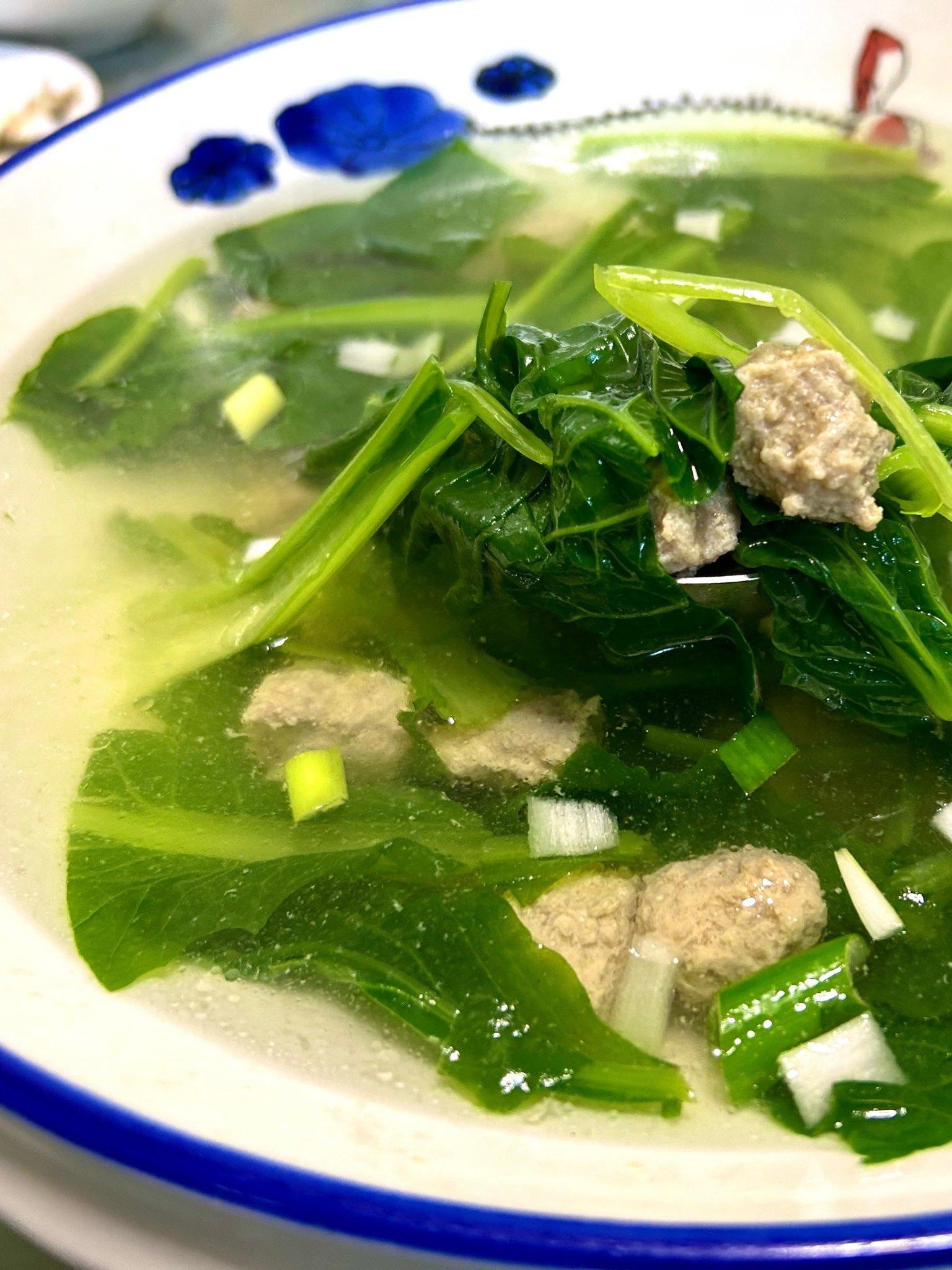 素菜肉汤味(素菜素汤)