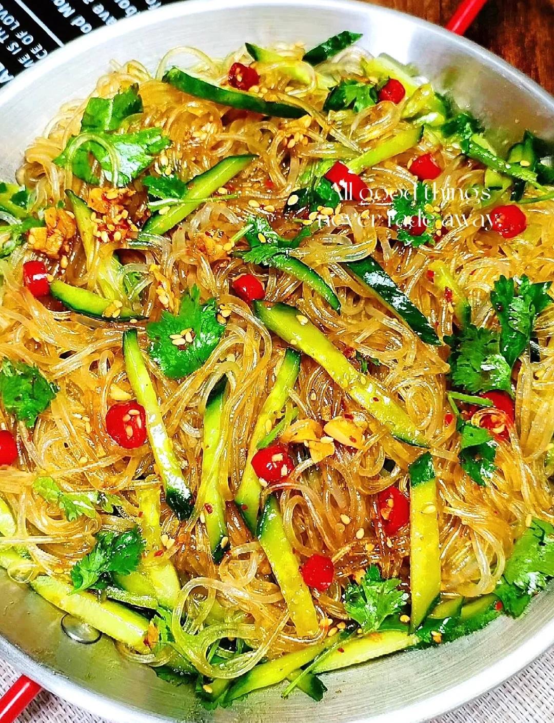 拌凉菜龙口粉丝好吗(凉拌龙口粉丝会胖吗)