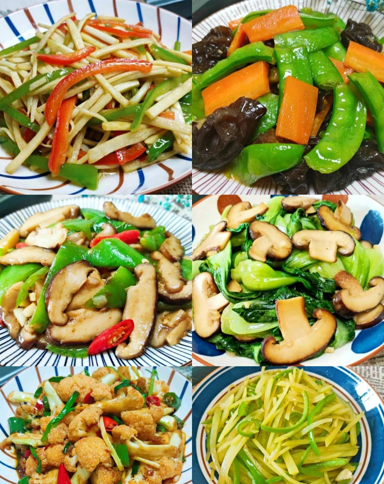 家常菜素菜类(30道经典家常菜素菜)