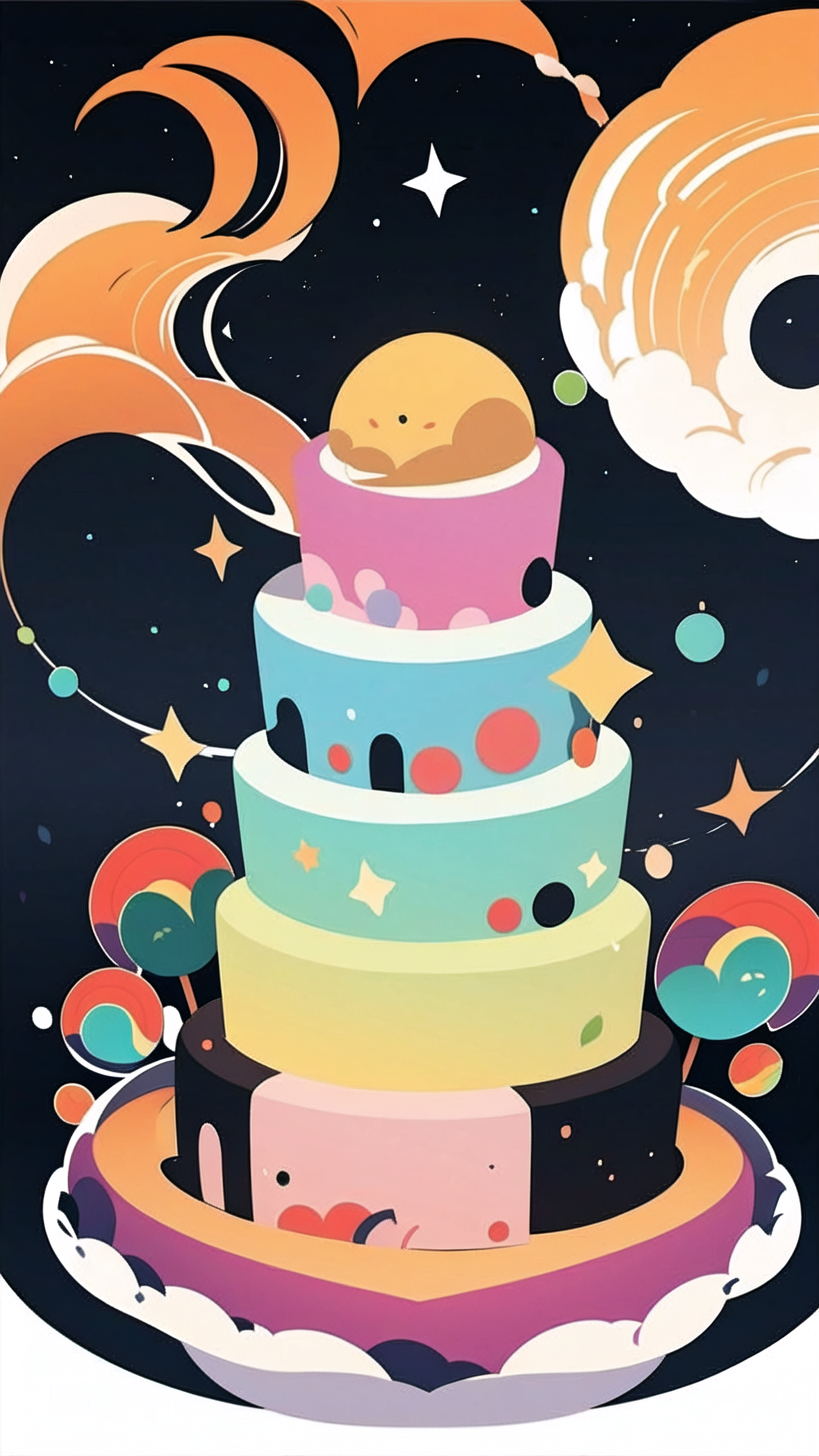 卡通特色蛋糕(卡通系列蛋糕)