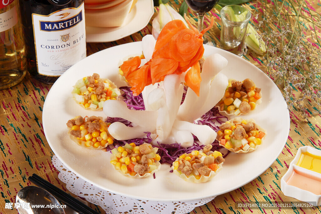 创意小吃摆盘图片(创意小吃店面装修图片)