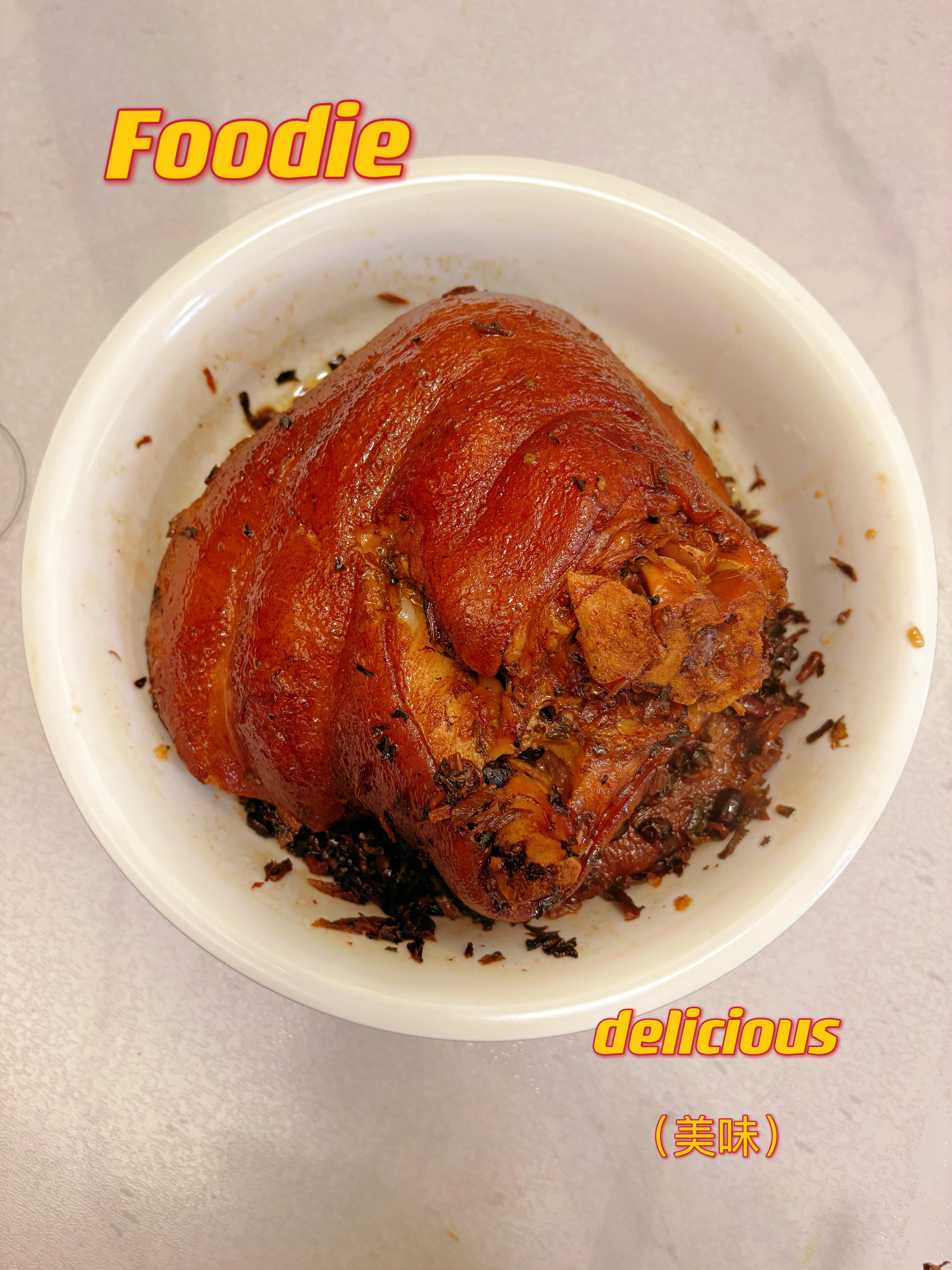 肘子烧素菜(烧肘子配菜)