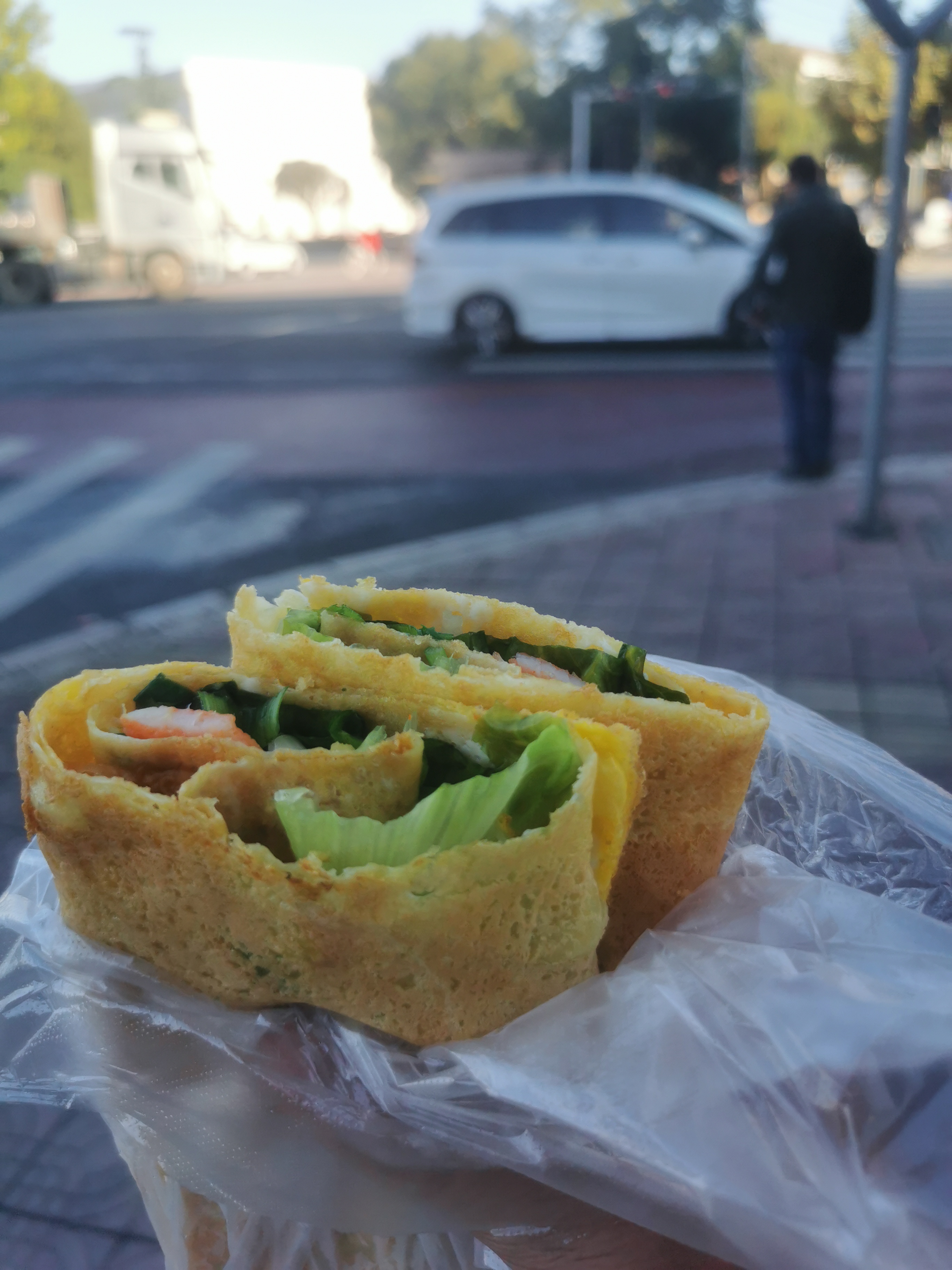 路边饼早餐(路边摊面饼的制作方法)
