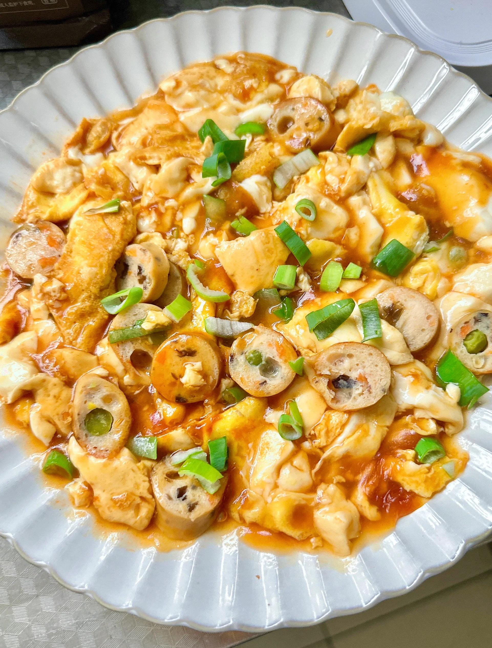 内脂豆腐的家常做法(内酯豆腐蒸蛋的家常做法)