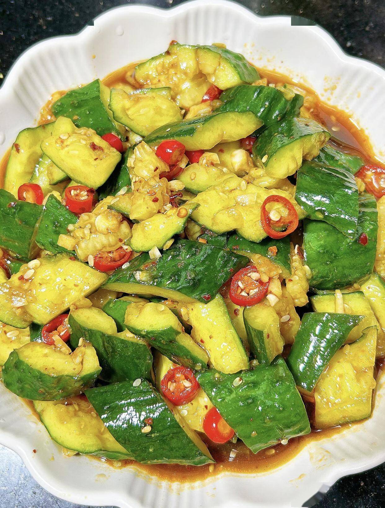 关于黄瓜的凉菜(爽口黄瓜凉菜)