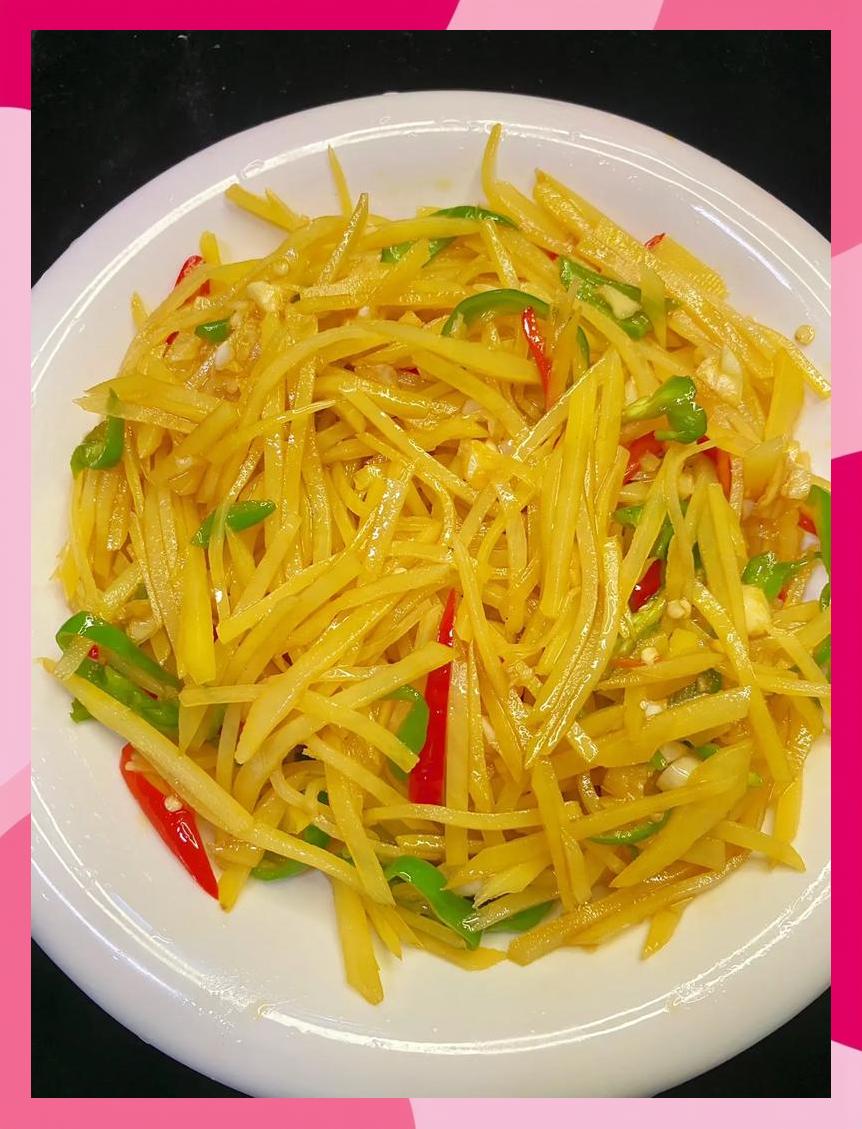 家常清炒土豆丝的做法(清炒土豆丝怎样好吃)