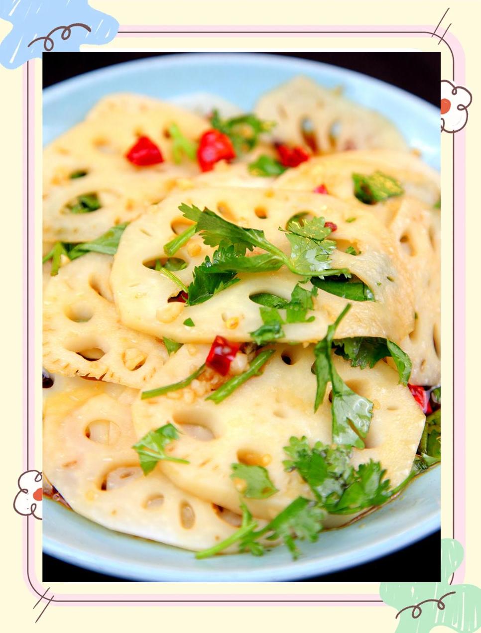 凉菜凉拌藕(藕拌凉菜怎么做好吃图片) 凉菜凉拌藕(藕拌凉菜怎么做好吃图片)