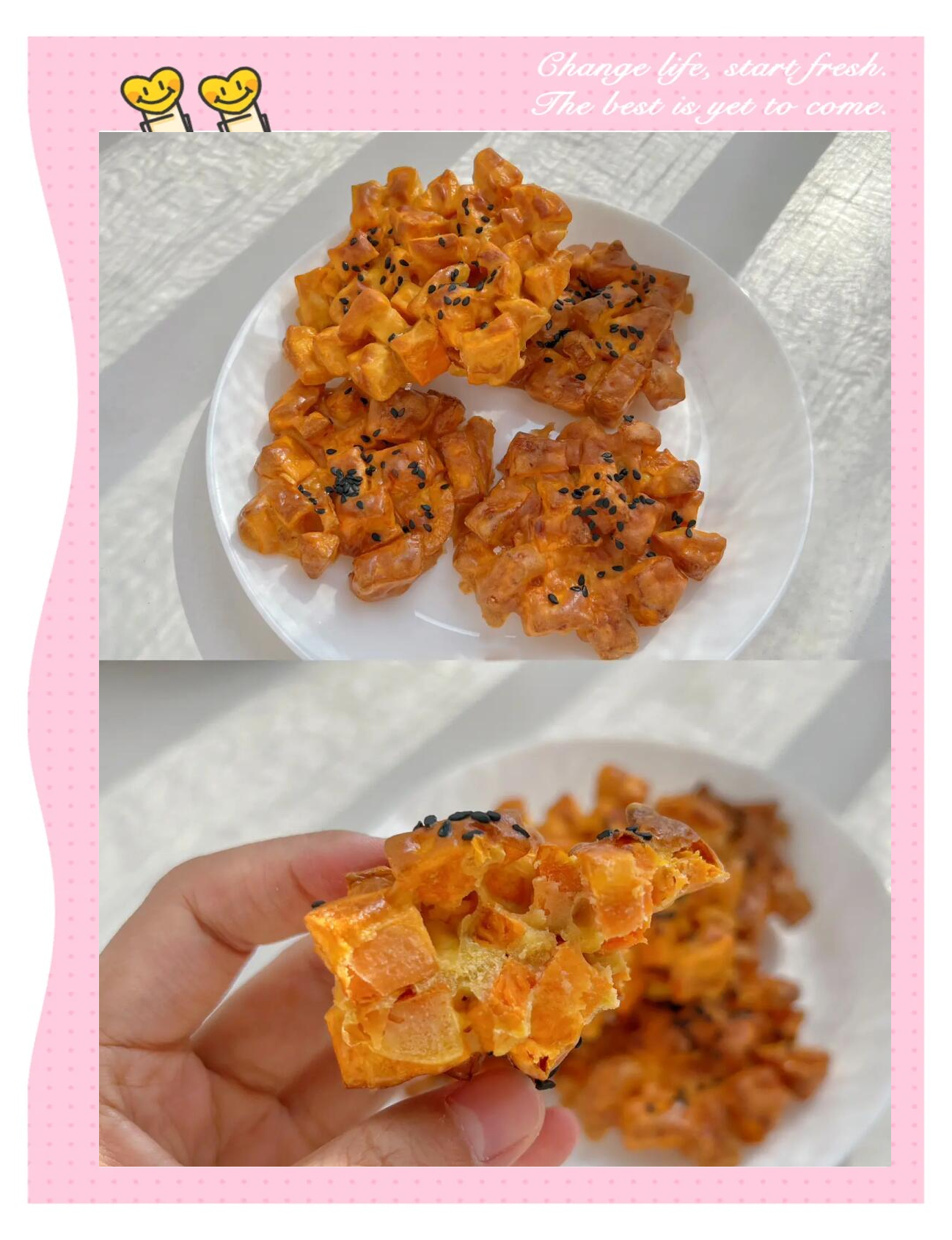 油炸红薯饼的家常做法(红薯油炸饼的做法步骤)