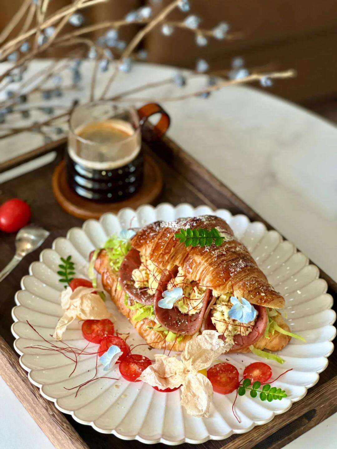 早餐咖啡摆盘(咖啡摆法)