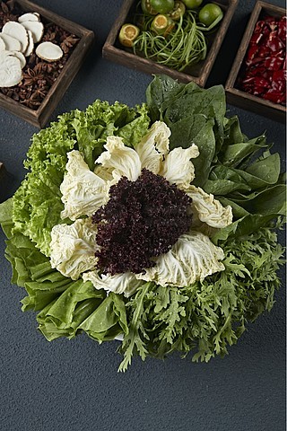 火锅店素菜花样(火锅菜品素菜)