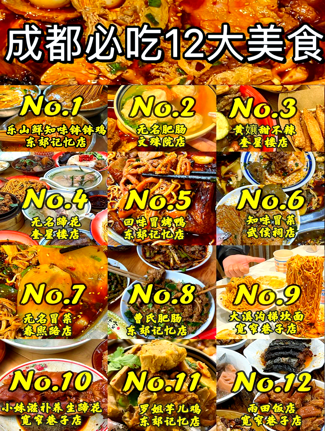 四川所有小吃名字(四川小吃名字大全顺口溜)