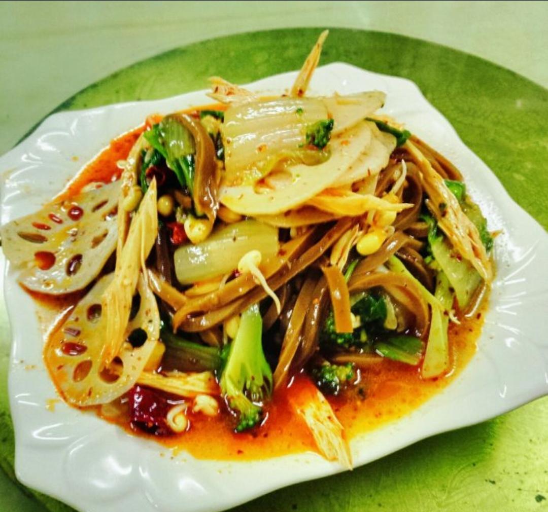 炒素菜拼盘图片(炒素菜图片大图)