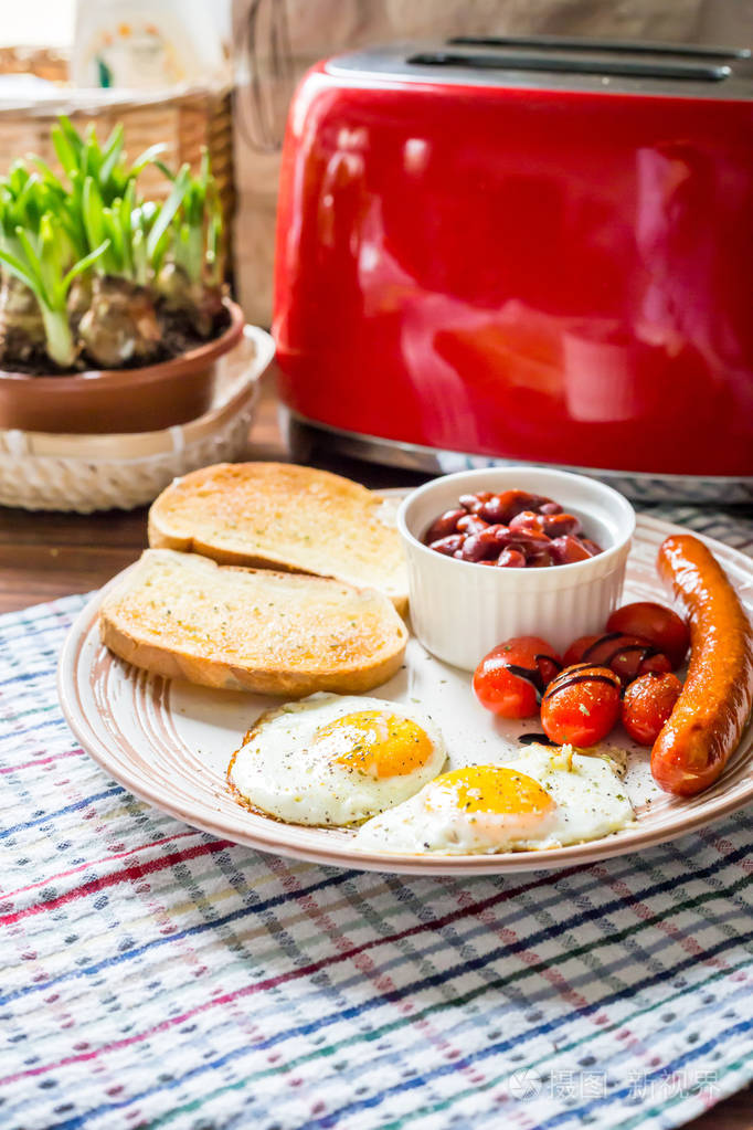 传统英式早餐图片(英式早餐的内容)